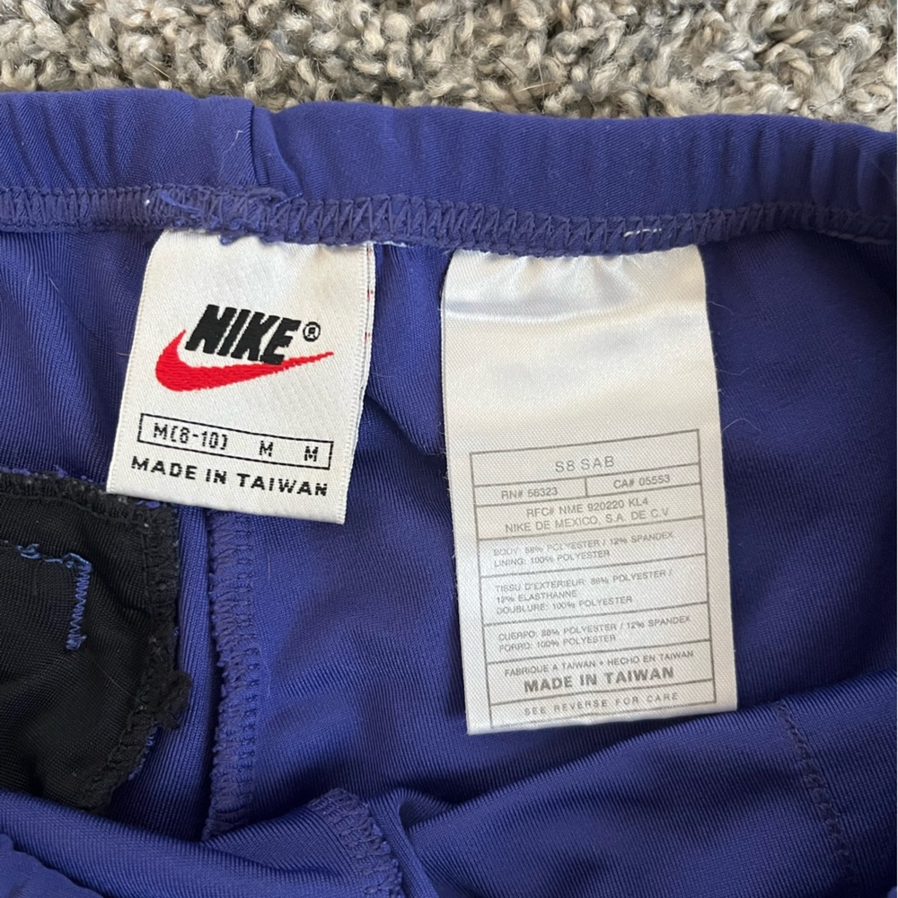 Purple Nike Spandex Shorts (vintage/rare) - Picture 3 of 3
